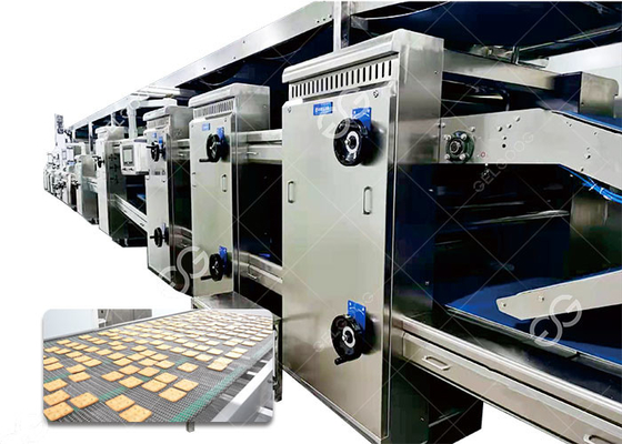 China GG-BG800 380V Electric Gas Sandwich Biscuit Production Line, Biscuit Machine supplier
