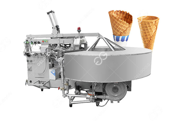 China Automatic Sugar Ice Cream Cone Machine / Waffle Cone Baker Machine High Speed 2500 PCS/H supplier